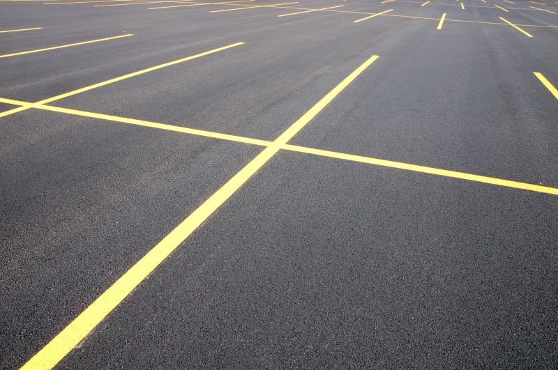 Commercial Parking Lot Sealing detail